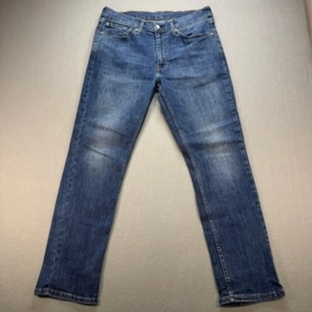 Levis 511 Slim Fit Jeans Mens 34x30 (FIT 33x29) Blue Denim Stretch Casual Work